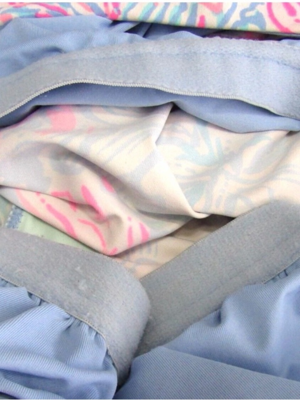 Lilly Pulitzer Luxletic Medium Floral Ruffle Sleeve UPF Performance Tank Top M - Picture 6 of 8